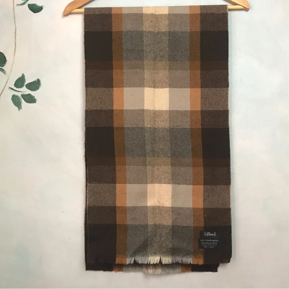 VTG Dior Wool Scarf